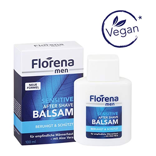 Florena men Sensitive After Shave Balsam mit Aloe Vera, 100 ml