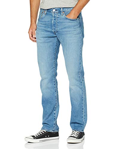 Levi's 501 Original Fit – Die klassische Männer Jeans mit geradem Schnitt – für den originalen Levi's Look, Blau (Ironwood Overt 2920), 38W / 32L