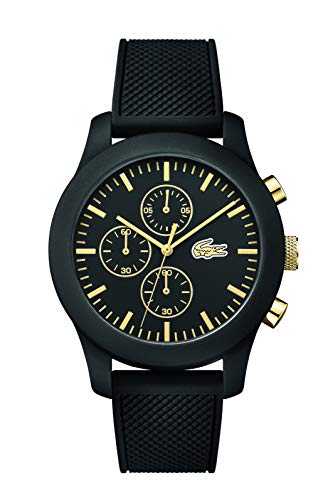 Lacoste – Herren -Armbanduhr 2010826,schwarz (schwarz/gold)