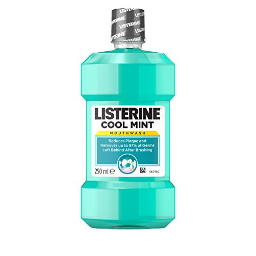 LISTERINE® Mouthwash/Mundspuelung Cool Mint 250ml/Antibakteriell/Mundspuel-Loesung