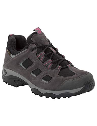 Jack Wolfskin Damen Vojo Hike 2 Texapore Low W Wasserdicht Trekking-& Wanderhalbschuhe, Grau (Dark Steel/ Black 6059), 40 EU