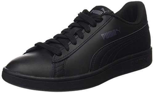 Puma Smash v2 L, Unisex-Erwachsene Sneakers, Schwarz (Puma Black-Puma Black), 44 EU (9.5 UK)