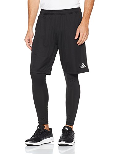 adidas Herren Condivo 18 2in1 Hose, Black/White, L