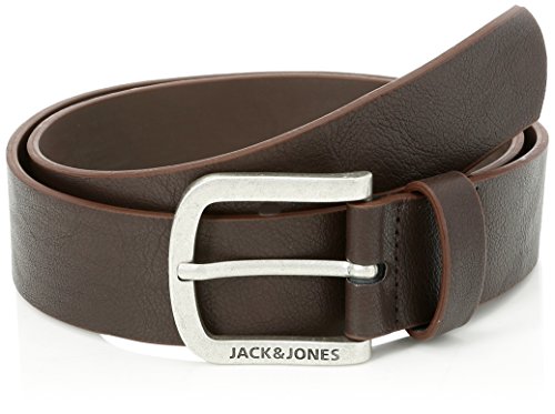 JACK & JONES Herren JACHARRY Belt NOOS Gürtel, Braun (Black Coffee Black Coffee), 105