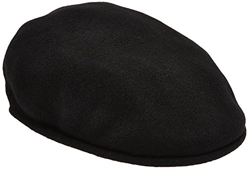 Kangol Herren Wool 504 Strickmütze, schwarz, Large